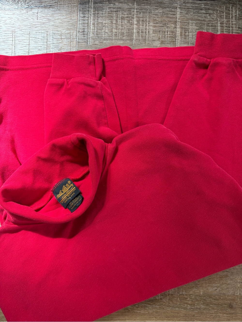Vintage Eddie Bauer Bright Red Turtleneck Pullover